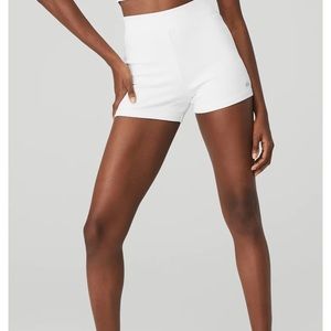 Goddess Ribbed High-Waist Hot Short